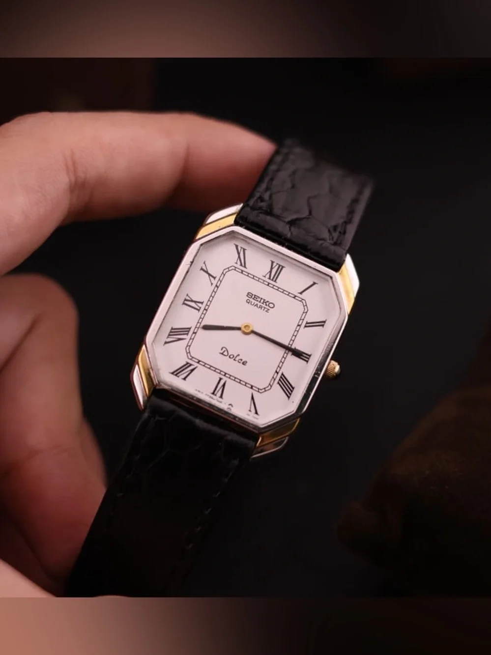 Vintage 1994 Seiko Quartz Dolce 9520-5110 Men’s Watch